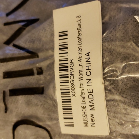 Samilor Quilted Chain Black Slip on Loafers in Black SZ 8 - Picture 14 of 14